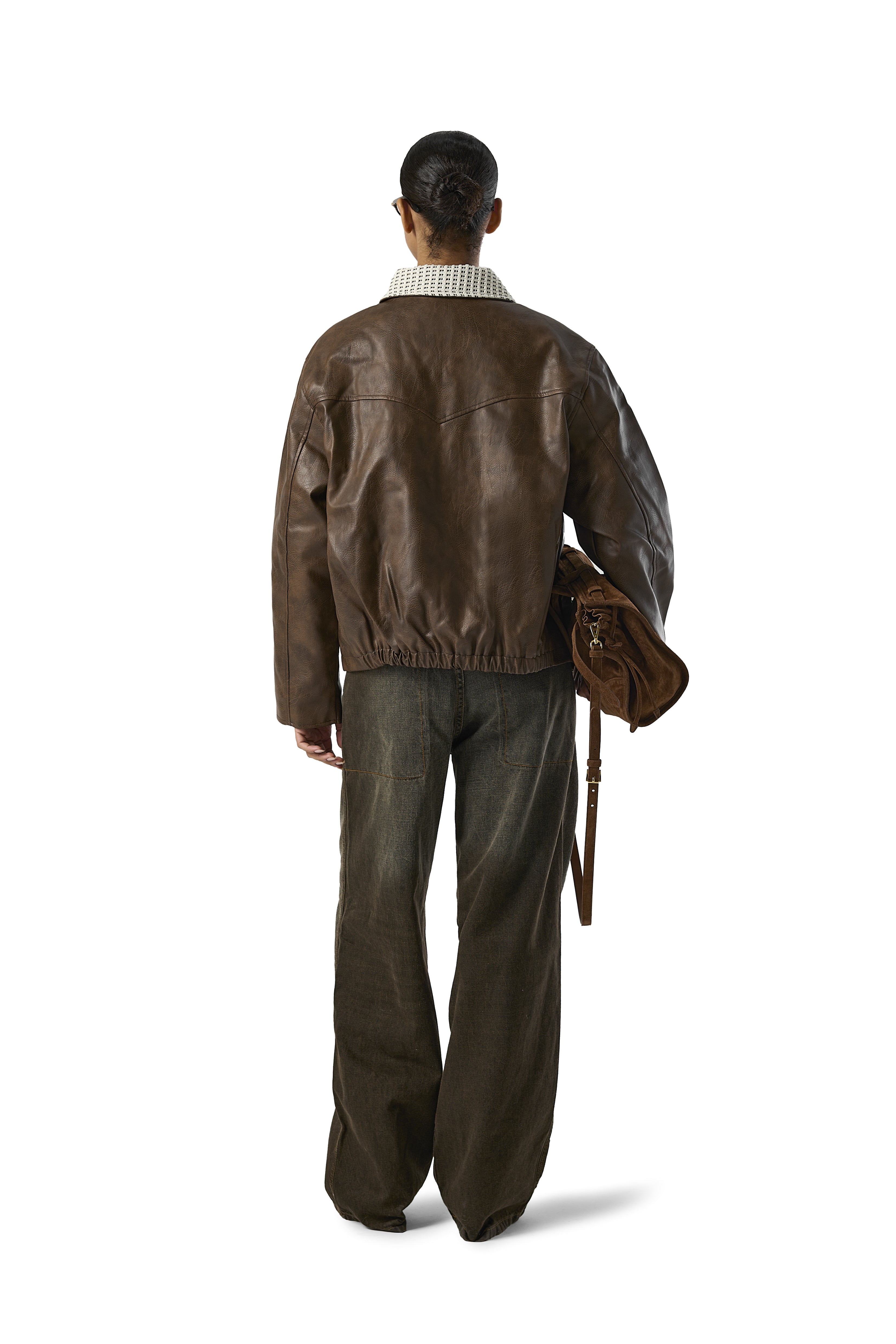 Conker Vegan Leather Jacket